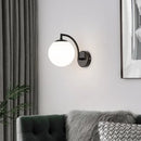 Nordic minimalist glass ball wall light for home
