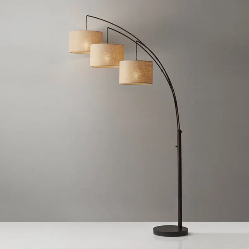 Lampadaire minimaliste américain rotatif Led - vue 4 sur 8