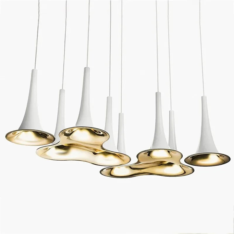 suspension en métal au design italien pour intérieur moderne - vue 3 sur 8