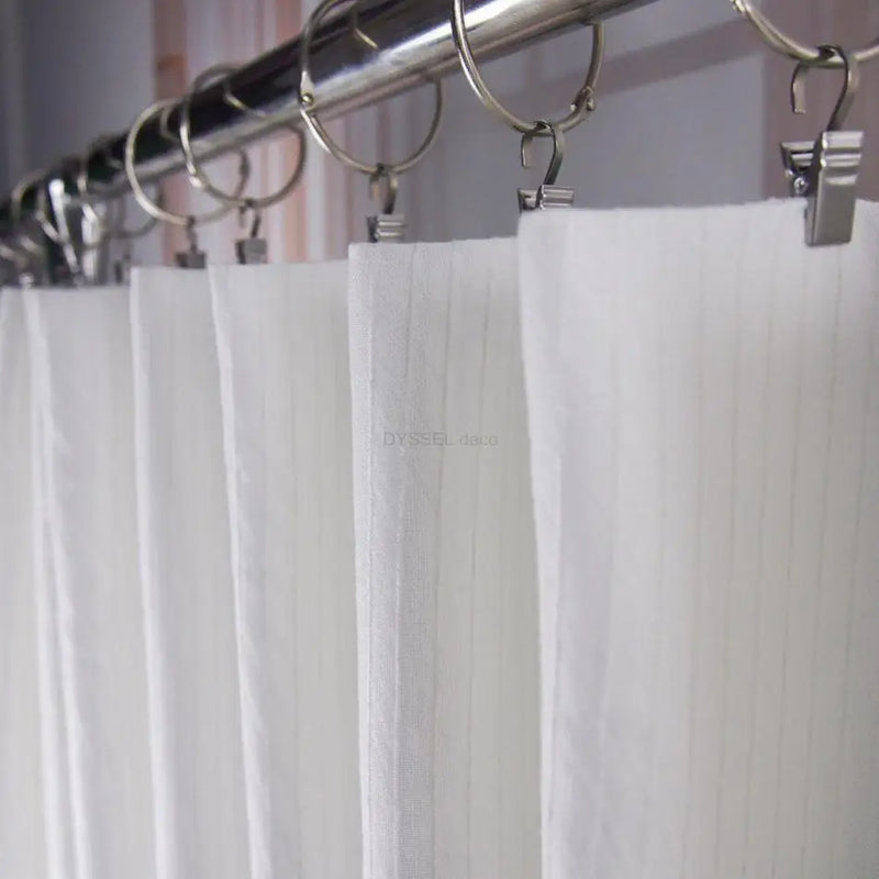 Rideau moderne à rayures style européen salon chambre