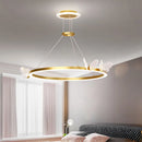 suspension design en acrylique pour décoration moderne de luxe