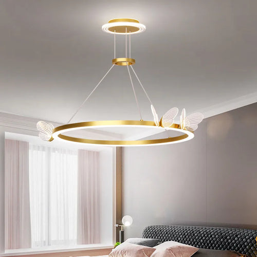 suspension design en acrylique pour décoration moderne de luxe