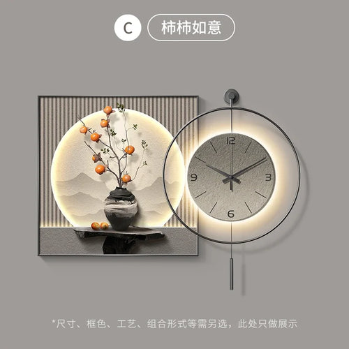 horloge murale au design unique et esthétique pour décoration moderne - vue 11 sur 12