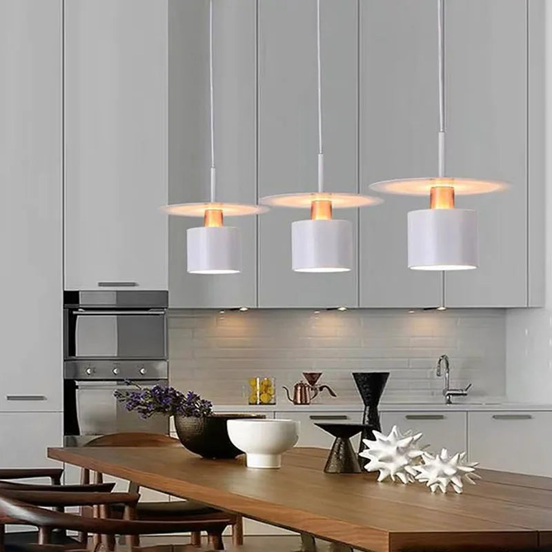 Suspension de chevet moderne E27 pour salon salle à manger chambre hôtel décoration de la maison luminaire - vue 5 sur 16