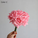 Realistic artificial rose bouquet for weddings and decoration