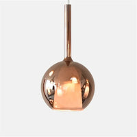 Sispension Cloche moderne LED fumée gris