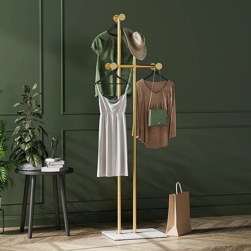 porte-vêtements en fer forgé pour une décoration élégante et moderne - vue 3 sur 15
