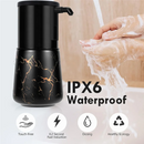 Automatic Soap Dispenser Kitchen, Foaming Soap Dispenser Bathroom, Foam Soap Dispenser Touchless for Bathroom Black