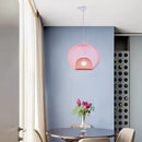 Metal Grid Pendant Lamp Nordic Designer Ceiling Chandelier Suspension Hanging Light Fixture with E27 Changeable Bulb