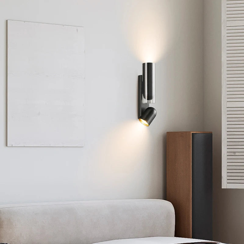 Applique murale design arrondi moderne LED nordique - vue 5 sur 7