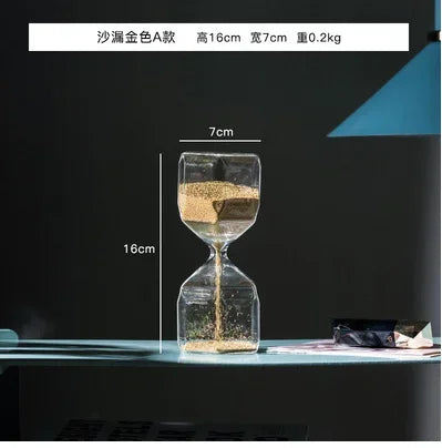 New Creative Personalized Hourglass, Non Timed Home Decoration, Office Decor in Study Room, Premium Christmas Gift Sand Clock - vue 8 sur 9