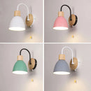 applique nordique moderne macaron avec interrupteur led décoration maison
