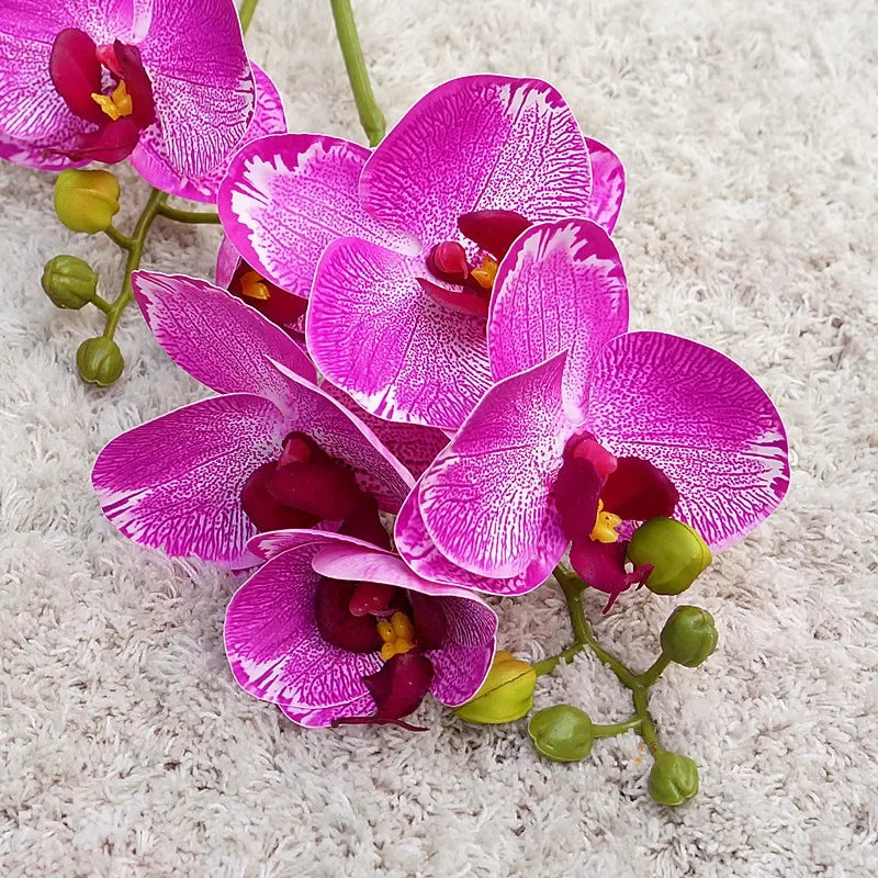 fleurs artificielles orchidées papillon pour décoration de mariage - vue 6 sur 13