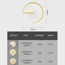 Modern minimalist wall light elegant and refined decorative lighting