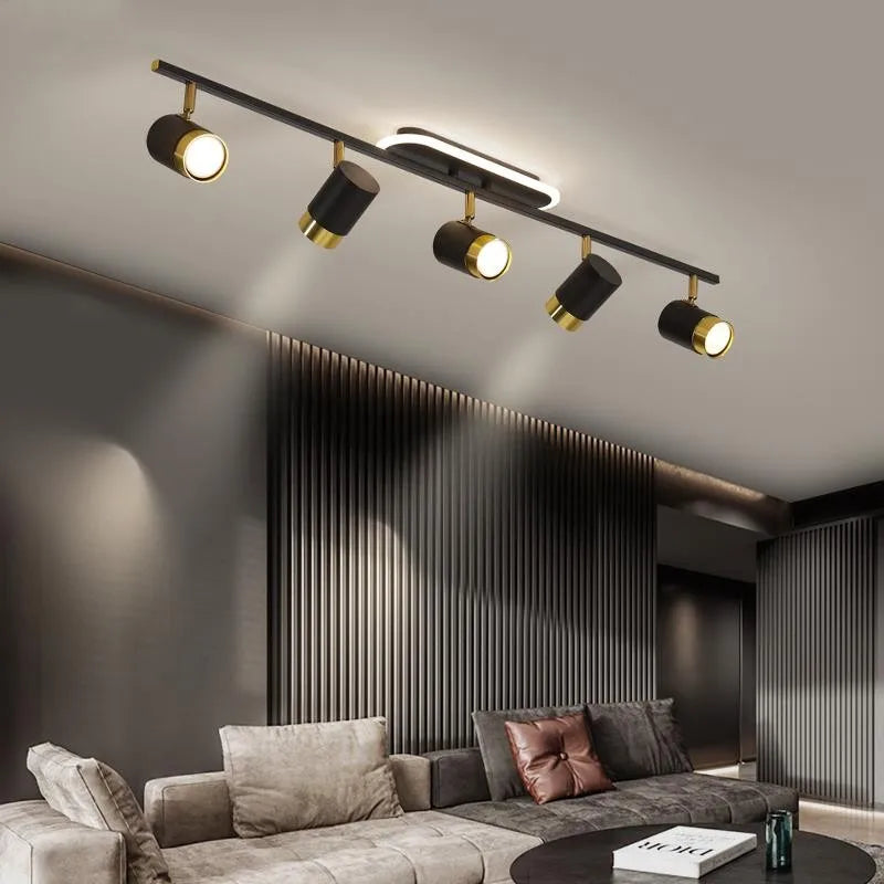 lustre moderne led pour magasin de vêtements et salon