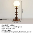 Modern desk lamp, retro creative living room, study room, villa, hotel bedroom, interior decoration, glossy LED bedside lamp