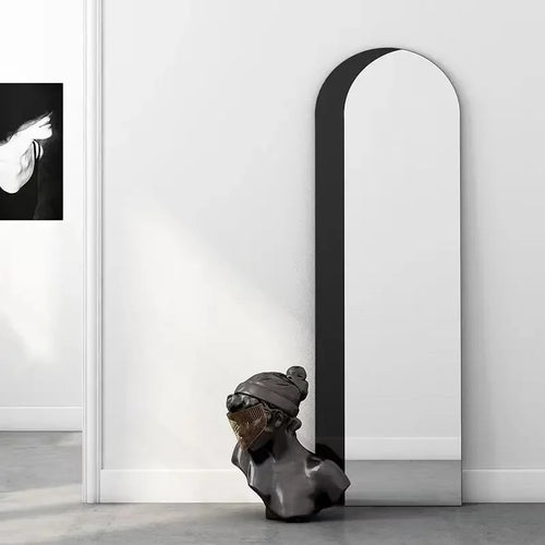 miroir nordique plein hauteur sans cadre pour décoration intérieure - vue 3 sur 6