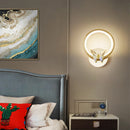 applique murale led en cristal motif papillon montage en surface