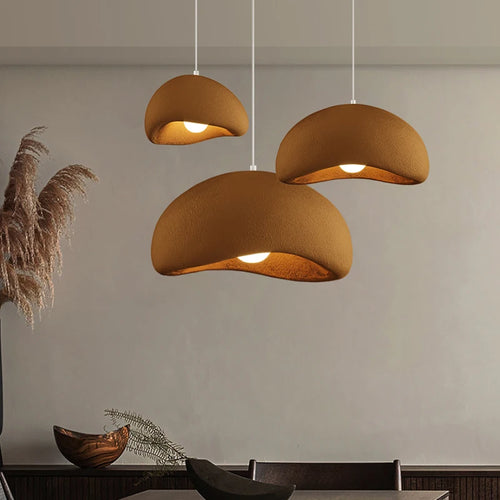 suspension design nordique en résine pour espaces modernes