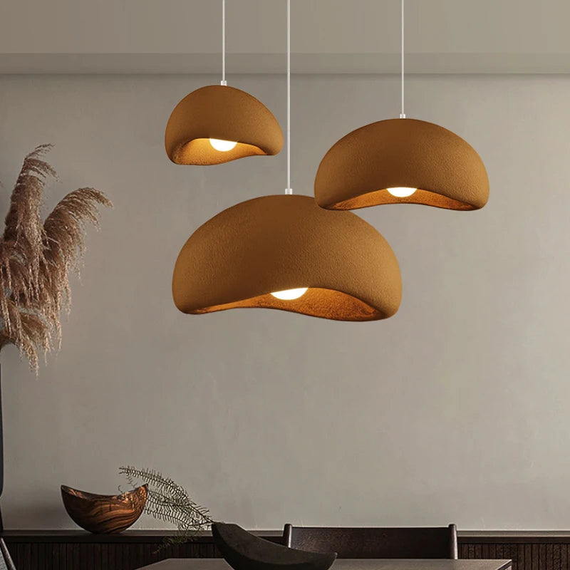 suspension design nordique en résine pour espaces modernes - vue 4 sur 7