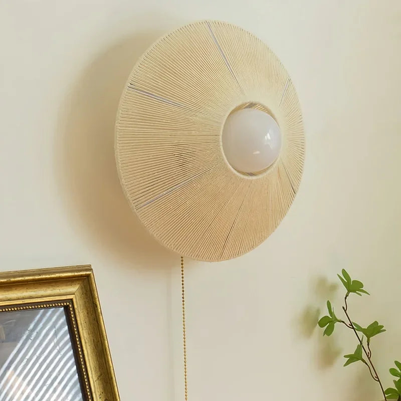 applique murale à led en corde pour décoration intérieure élégante - vue 5 sur 6
