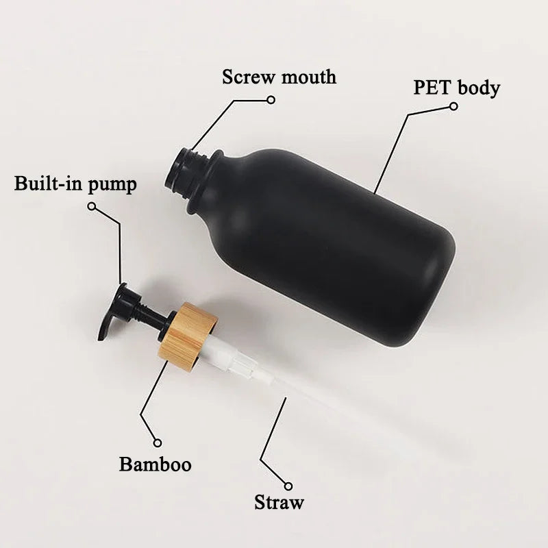 bouteille distributrice de savon portable avec pompe - vue 4 sur 28