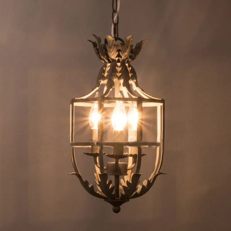 lustre style loft américain vintage en fer nordique rural