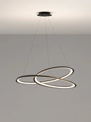 Living Room Chandelier Simple And Creative Ring Lamp Modern Lamp Bar Table Lamp Nordic Light Luxury Hall Ceiling Chandelier