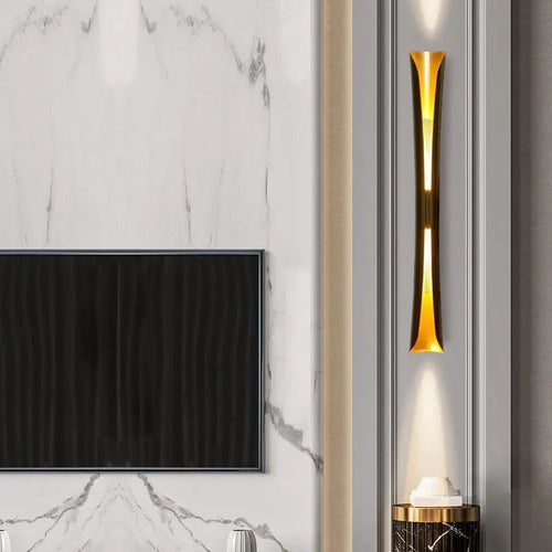 Minimalist torch-shaped dimmable LED night lamp - vue 5 sur 16
