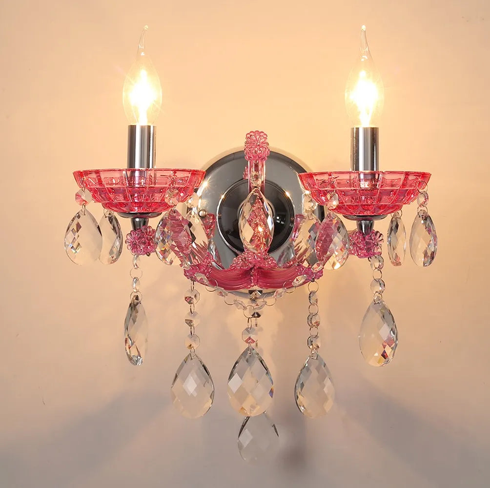 applique murale en cristal moderne pour décoration intérieure - vue 4 sur 12