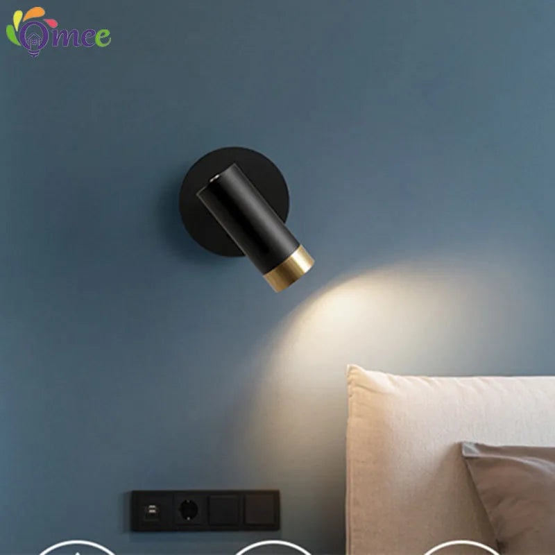 applique murale led moderne pour escaliers et salon - vue 7 sur 8
