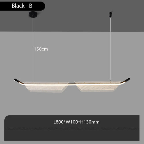 Minimalist designer pendant light for modern restaurant or bar - vue 14 sur 18