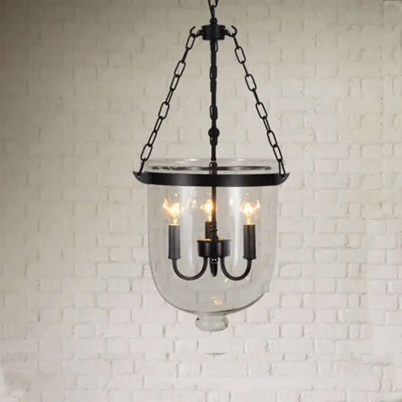 Rétro bougie seau plafond lustres Pub magasin de vêtements salon salle à manger suspension lumière décor Haninging lampe Lustre luminaires - vue 4 sur 10