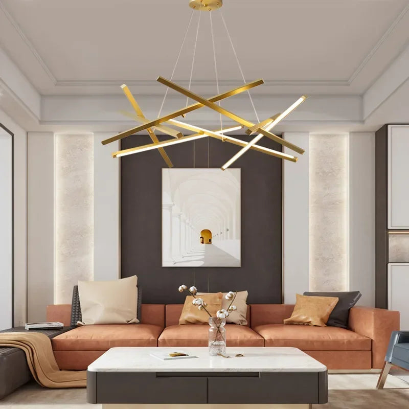 suspension à led moderne pour décoration intérieure élégante - vue 4 sur 8