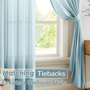 Voilage tulle uni sur mesure pour chambre salon