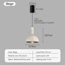 Nordic LED pendant light with adjustable height for home decoration, dining room, living room, bedroom, bedside lighting