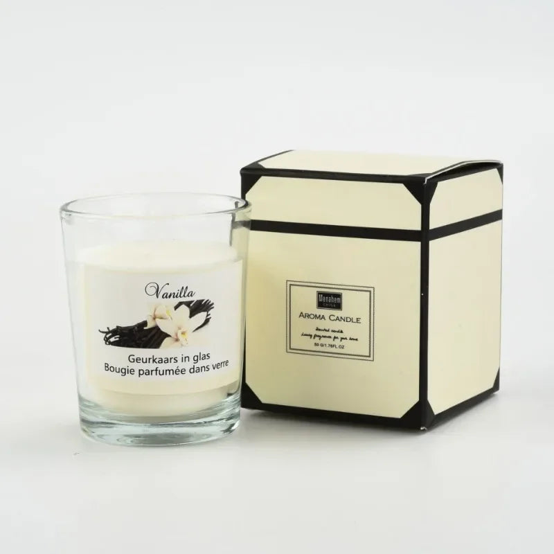 bougie aromathérapie haut de gamme cadeau fait main décoration festive - vue 3 sur 8