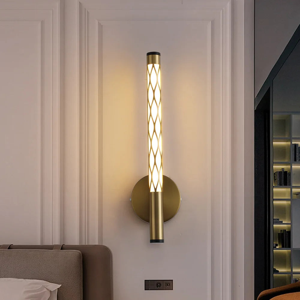 applique murale led nordique moderne pour décoration intérieure - vue 5 sur 7