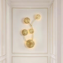 applique murale led dorée design moderne décoration intérieure