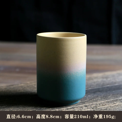 Ensemble tasses expresso bois style minimaliste italien