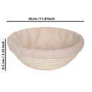 corbeille à pain en rotin panier de fermentation indonésien tissé