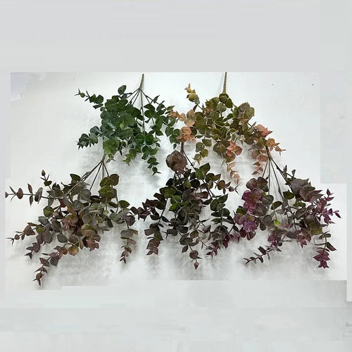 plantes vertes artificielles décoration feuilles eucalyptus pour intérieur - vue 6 sur 10