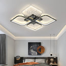 lustre led moderne quatre feuilles herbe ciel étoilé intérieur