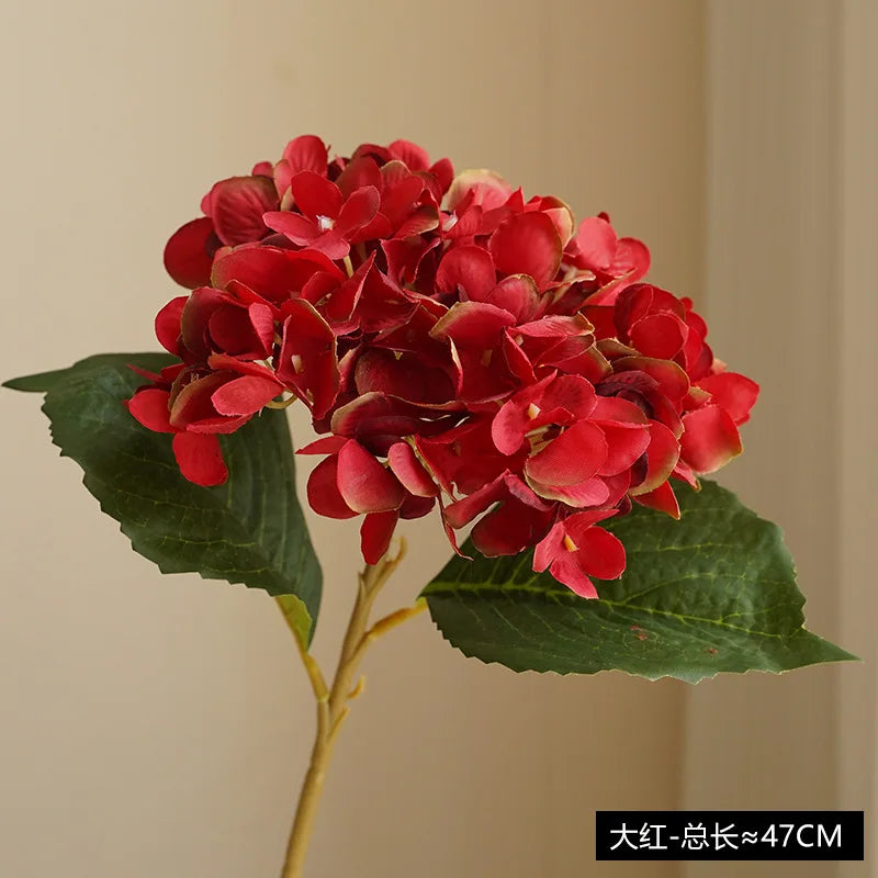 fleur d'hortensia artificielle réaliste pour décoration et bouquet
