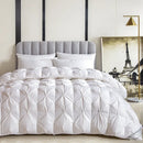 Temperature controlled down quilt, white goose down quilt, single person cotton quilt with thickened core for warmth and comfort