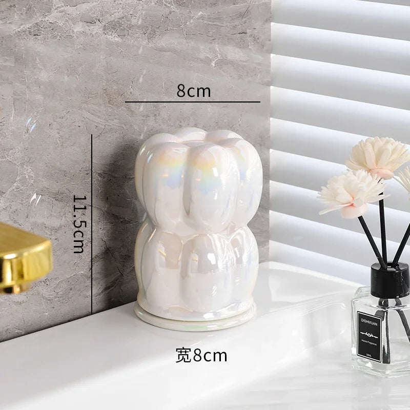 décoration créative pour salle de bain en céramique nuages - vue 18 sur 19