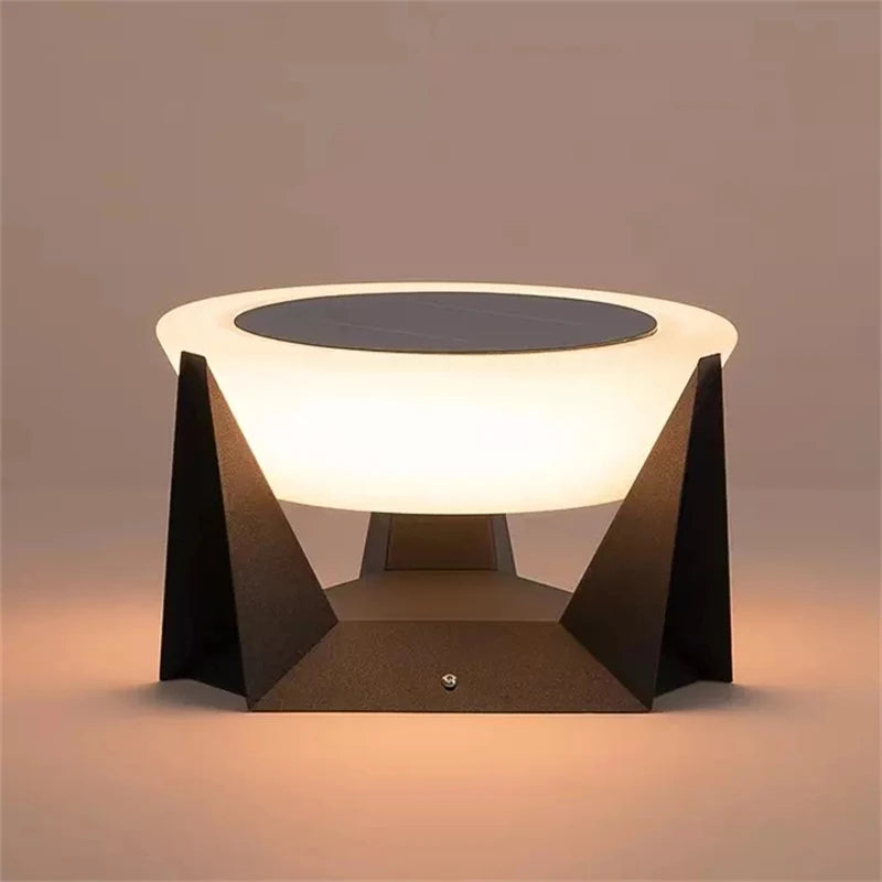 lampe solaire à led pour jardin et extérieur décoratif - vue 4 sur 12