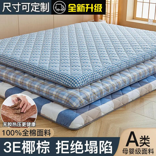 matelas en latex coco pour dortoir simple ou double épais