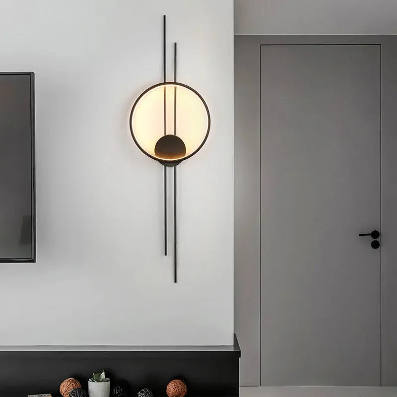 Minimalist Nordic design modern creative wall light for interiors - vue 2 sur 10