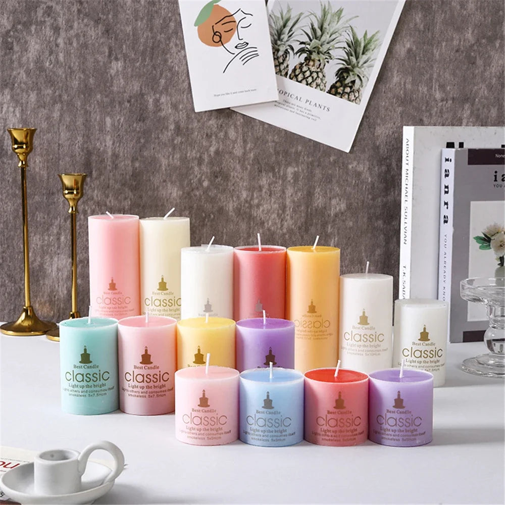 bougies parfumées aux plantes naturelles pour fête - vue 2 sur 11